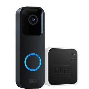 Video Doorbell Plus Sync Module 2, Smart Wi-Fi HD Video Doorbell with Hub, Black